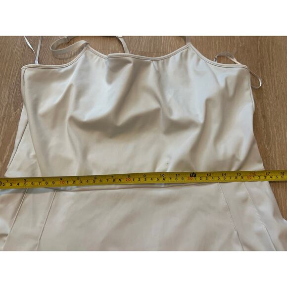 Tommy Bahama White Tennis Golf Racquet & Paddle Dress Bodysuit Sz XL Athletic - Picture 4 of 9
